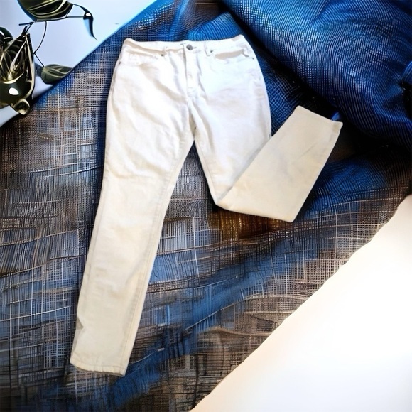 BDG HIGH RISE TWIG ANKLE DENIM JEANS WHITE SIZE 30 - Picture 1 of 15